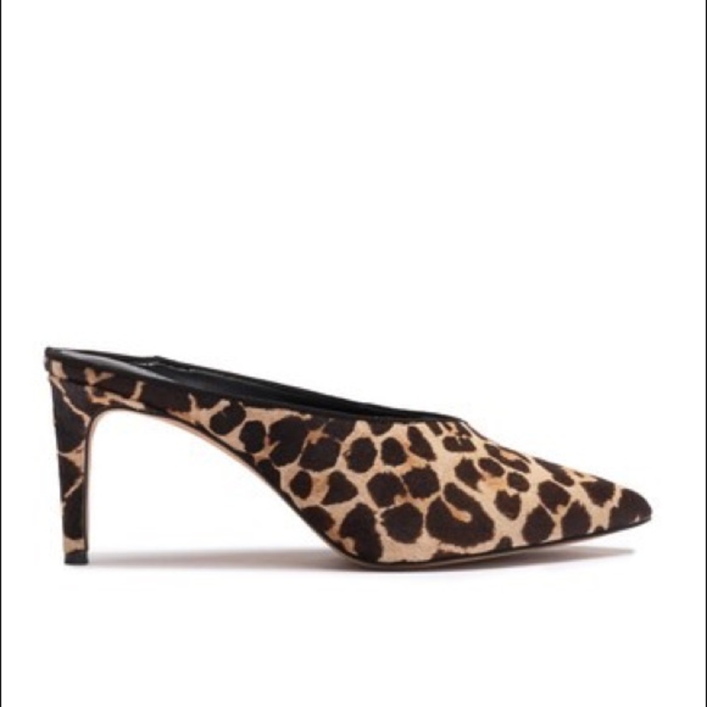 PreOwn Rebecca Minkoff Gabian Leopard Print Mule